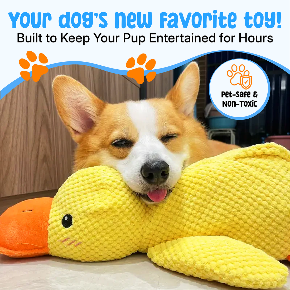 Calming Durable Duck Toy
