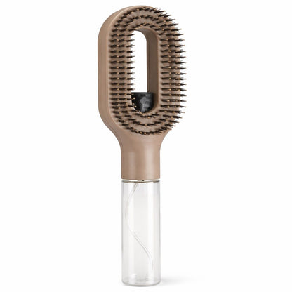 2-in-1 spray hair brush