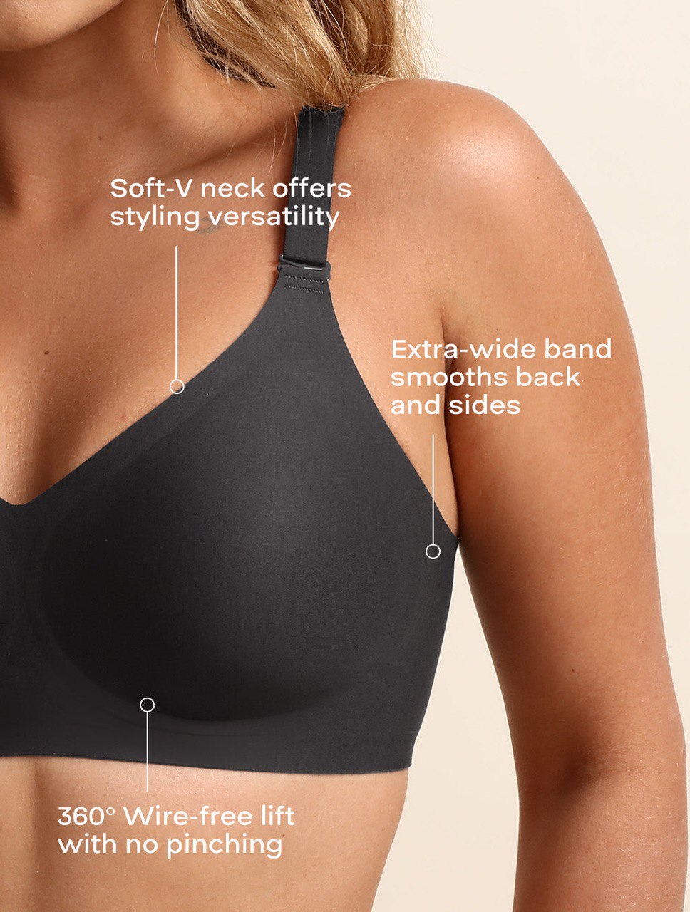 sognares ONE  Sujetador cómodo sin aros