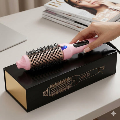 Blow dry brush-pink