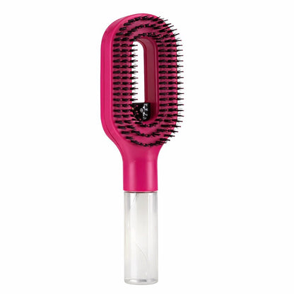 2-in-1 spray hair brush